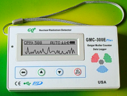 Contador Geiger Económico GMC 300E PLUS
